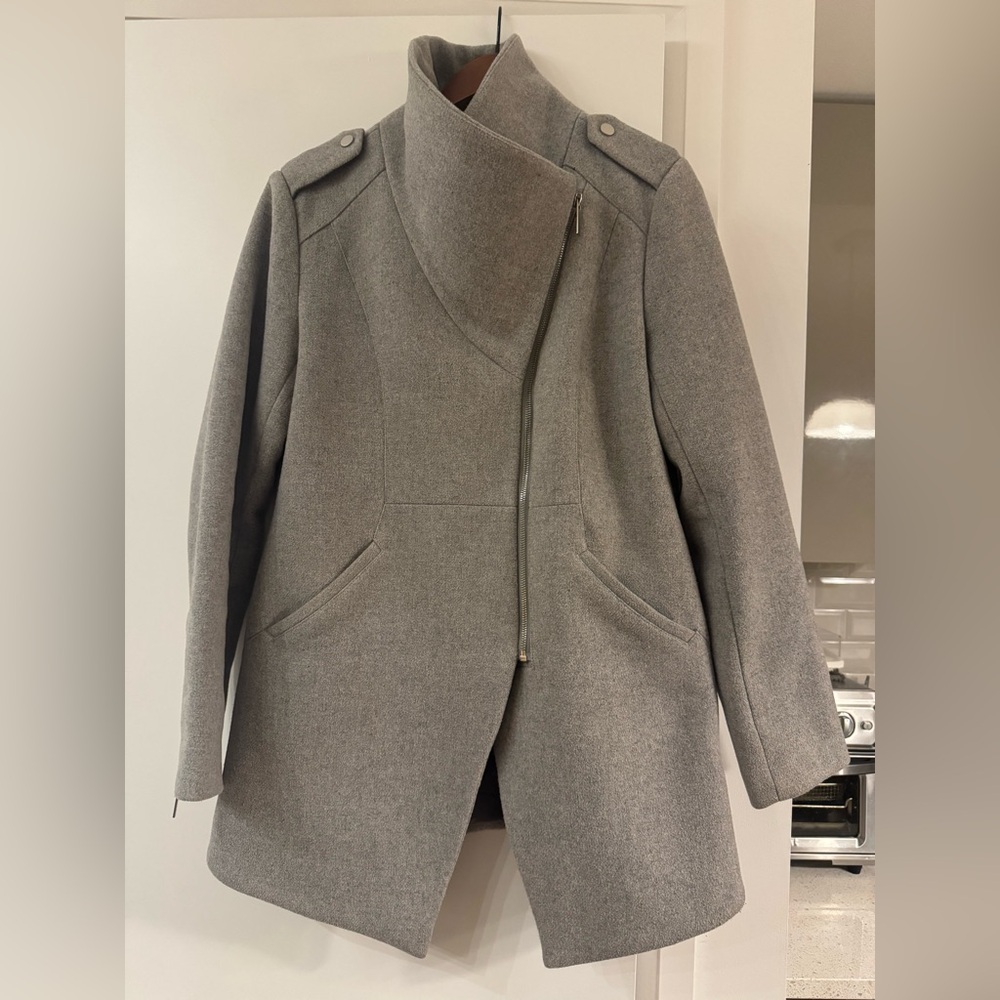 Dex Women’s Gray Trench Coat